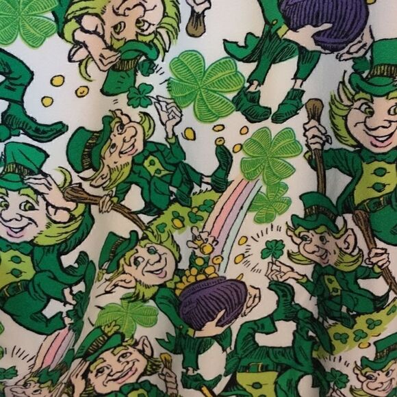 LuLaRoe Leprechaun St Patrick's Day Leggings - Picture 4 of 6